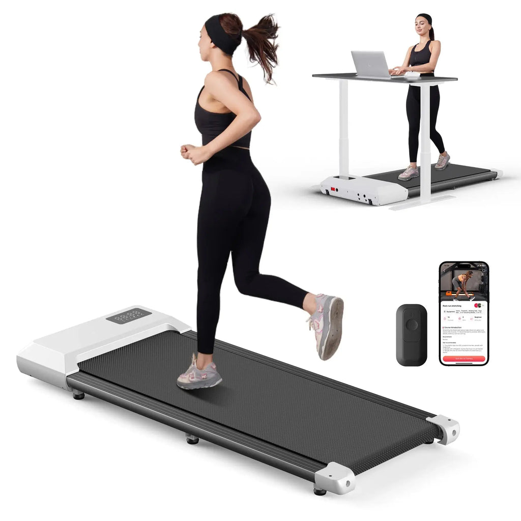 300lbs Treadmill for Home 2.5HP Treadmills Walking Pad LCD Digital Data Display 2in1 Walking Running Fitness Exercise Machine Healthy Fitness Sport Store