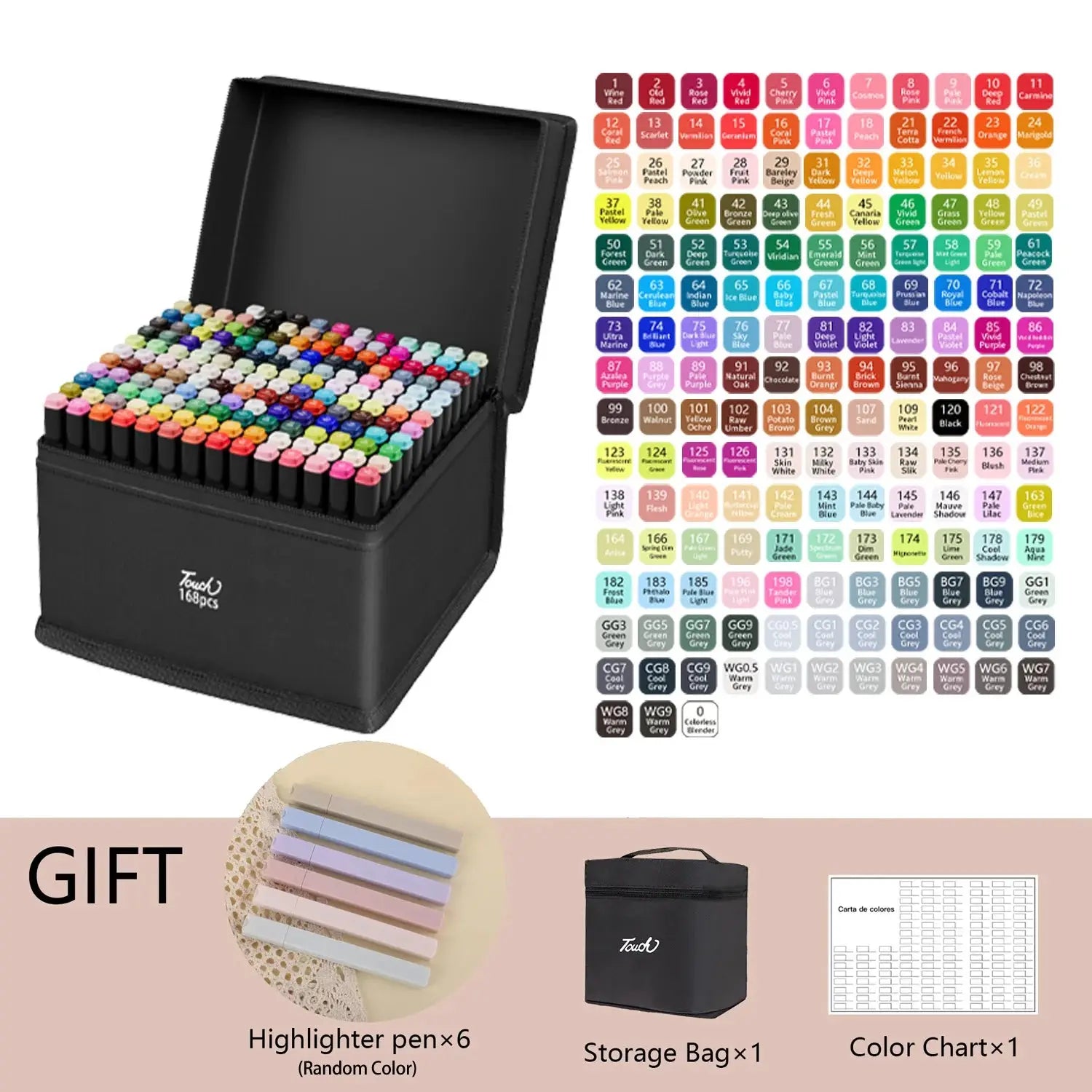 24/36/48/60/80/120/168/262 Colors Alcohol Drawing Markers Dual Tip Permanent Art Sketch Markers for Illustration School Supplied Shop1103053265 Store