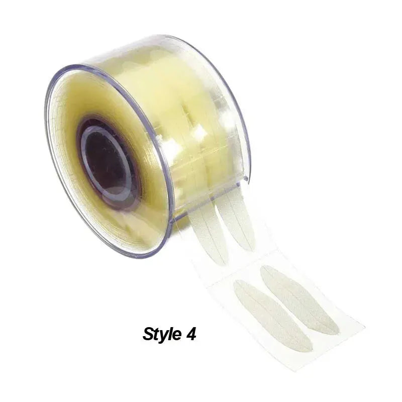 600 Pcs Eye Lift Strips Double Eyelid Tape Clear Gray Eyelid Stripe Big Eyes Invisible Double Fold Eyelid Sticker Makeup Tools JEARLYU NAIL Store