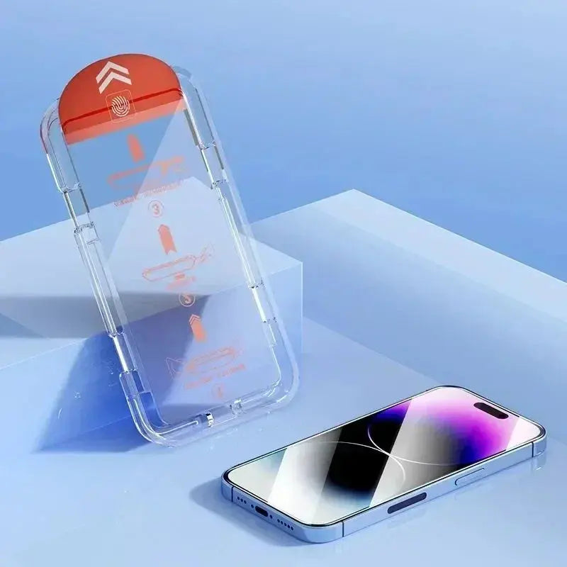 Oleophobic Coating Dust Free Easy Installation Screen Protector For iPhone 14 11 13 12 15 Pro Max Mini XS X XR 15 16 Plus Glass For i Phone Screen Protector Store