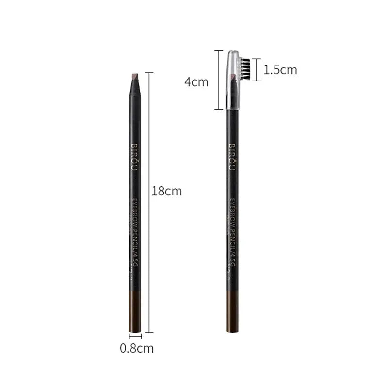 1PC Eyebrow Pencil Waterproof Microblading Eyebrow Pen Tint Tattoo Eyebrows Makeup 6 Colors Natural Long Lasting Eye Brow Pencil NICOO EYELASH BEAUTY Official Store