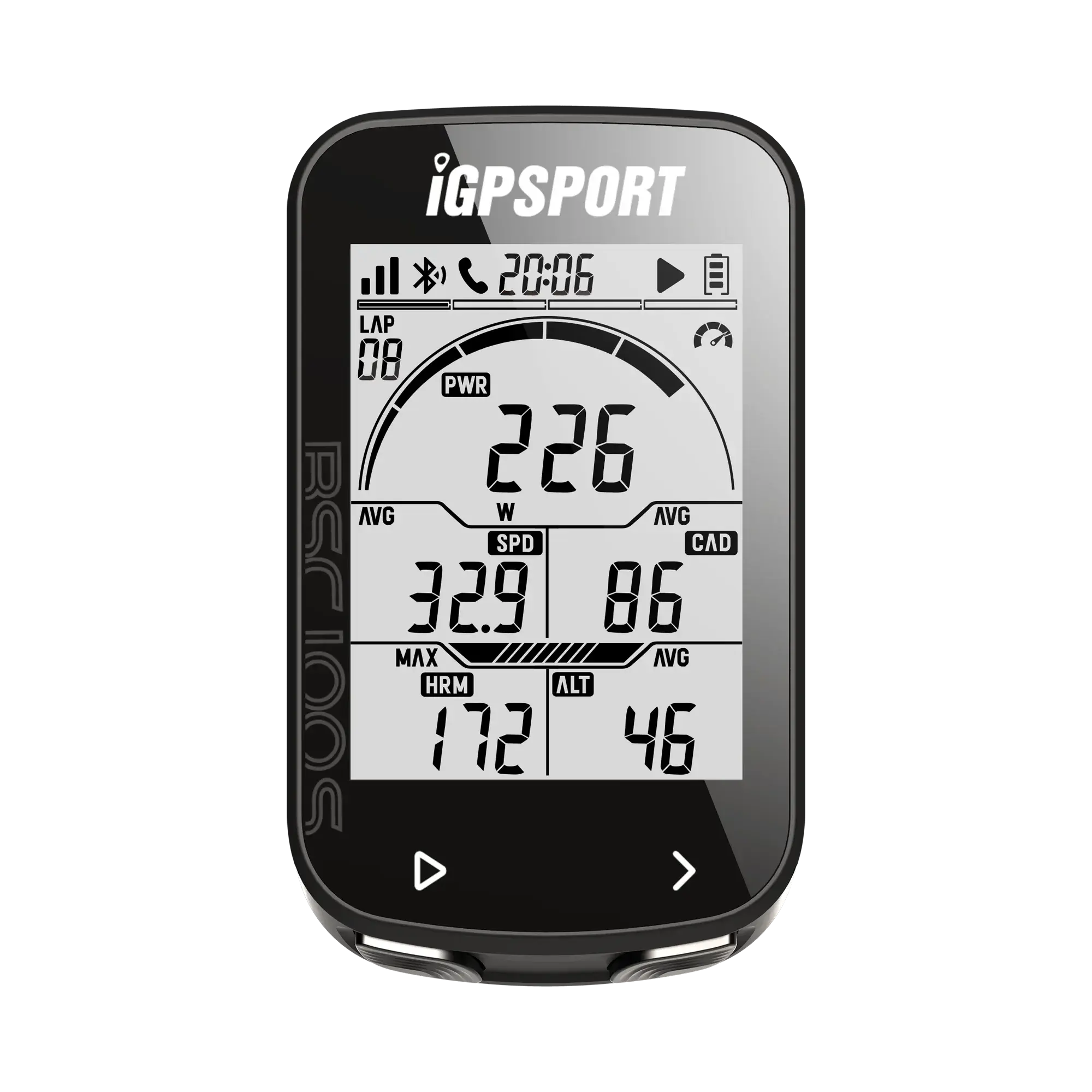 GPS Bike Computer IGPSPORT BSC100S Cycle Wireless Speedometer Bicycle Digital Stopwatch Cycling Odometer Cycling Computer IGPSPORT Cycling Store