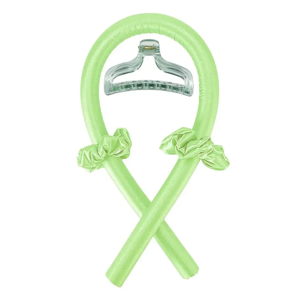 Heatless Curling Rod Headband No Heat Silk Curls Ribbon Hair Rollers Sleeping Soft Headband Lazy Hair Curlers Hair Styling Tools Healthy feet Tools Store