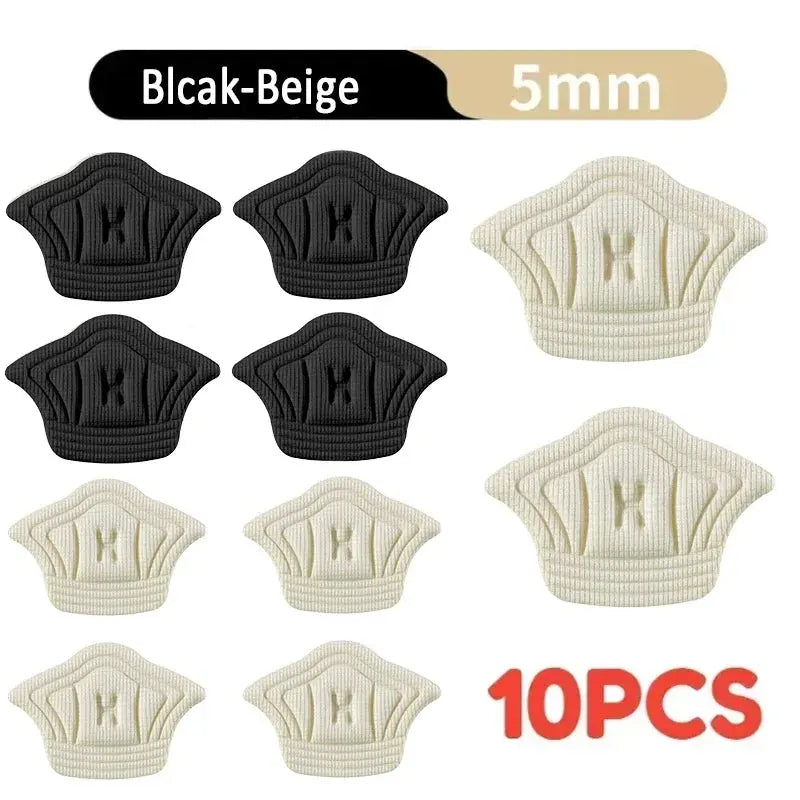 5Pairs Insoles For Shoes Patch Heel Pads For Sport Shoes Adjustable Size Feet Pad Insole Heel Protector Back Sticker Shoe Pad Jimi Shoes Store