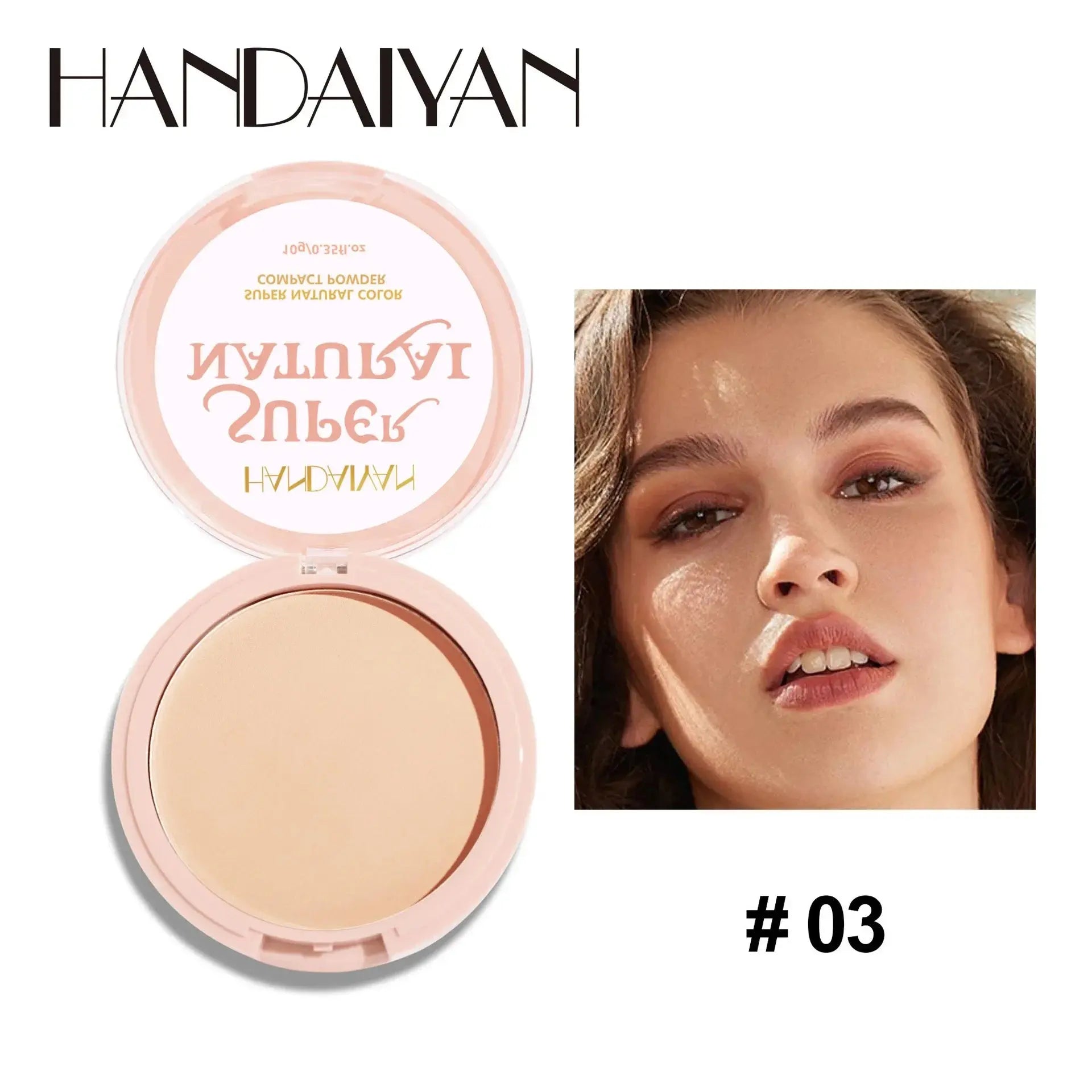 8 Color Matte Face Pressed Powder 24 Hours Oil Control Natural Setting Powder Foundation Full Coverage Waterproof Lasting Makeup KEMZLA Store