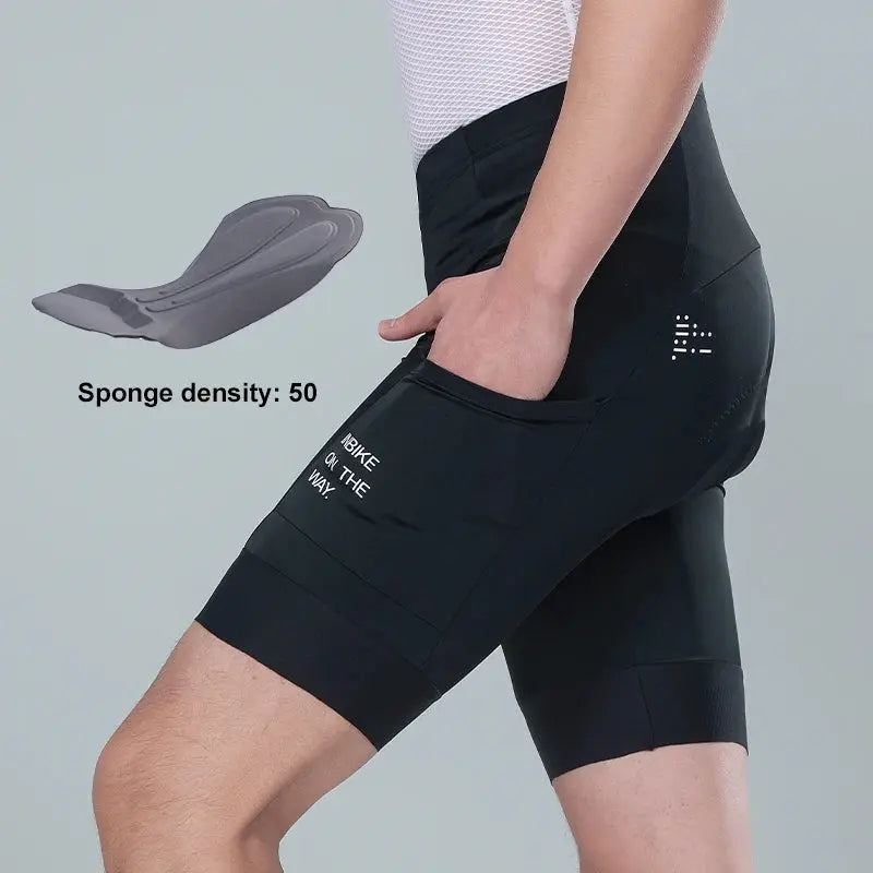 INBIKE Pro Summer Men's Cycling Shorts Bicycle Pants Shock-absorbing Cycling Clothing Mountain Road Bike Tousers With pocket oTC. Store