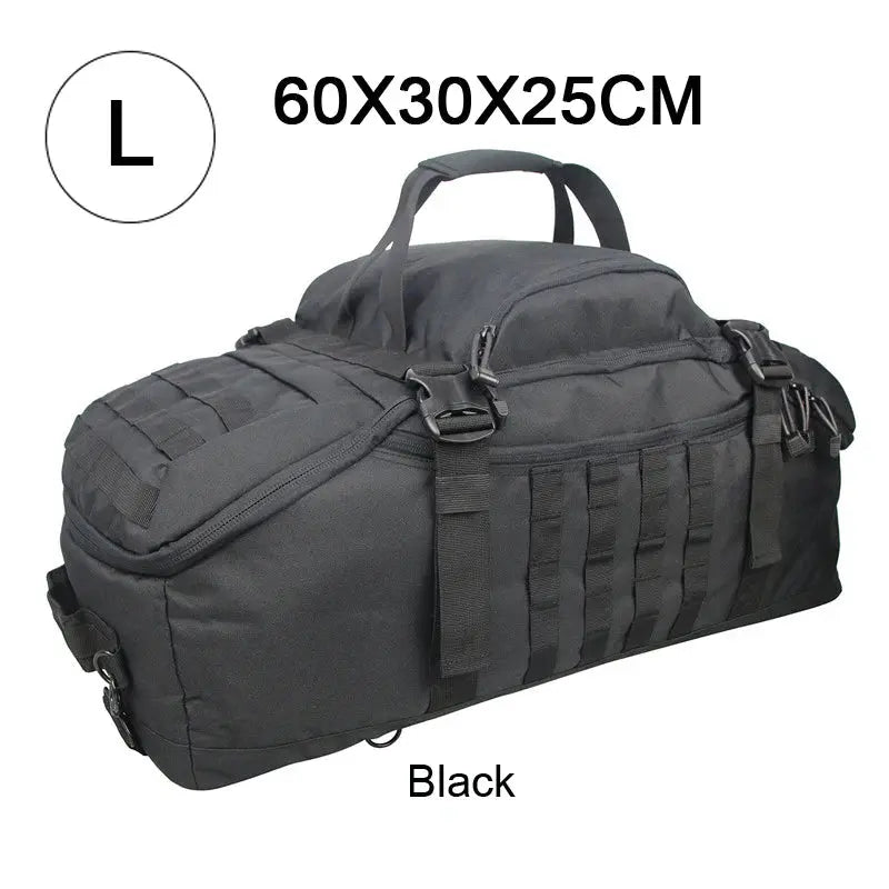 30L 45L 80L Sport Travel Bag Molle Tactical Backpack Gym Fitness Bag Large Duffle Bags for Camping Hunting Fishing Q ARMYCAMO Official Store