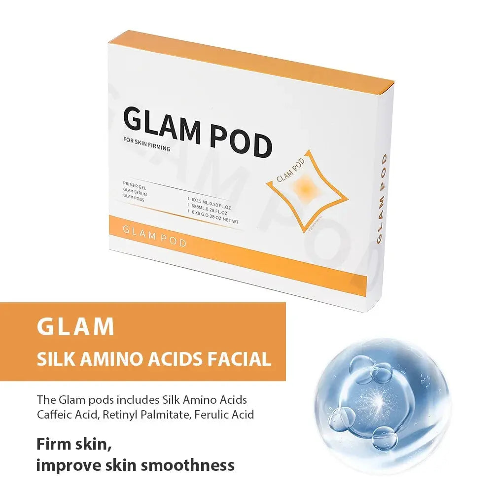 Glam Pod For Aqua Facial Machine CO2 Pods For Bubble Facial Beauty Machine Revive Pods co2 Capsule Gels Facial SPA Skin Clean Foreverlily Korea Store