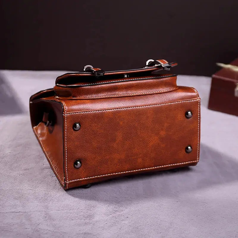 Vintage Women's Backpack 2025 New PU Leather Girls Shoulder Bag Multifunctional Large Capacity Crossbody Bags Student Backpacks Angel Wish Store