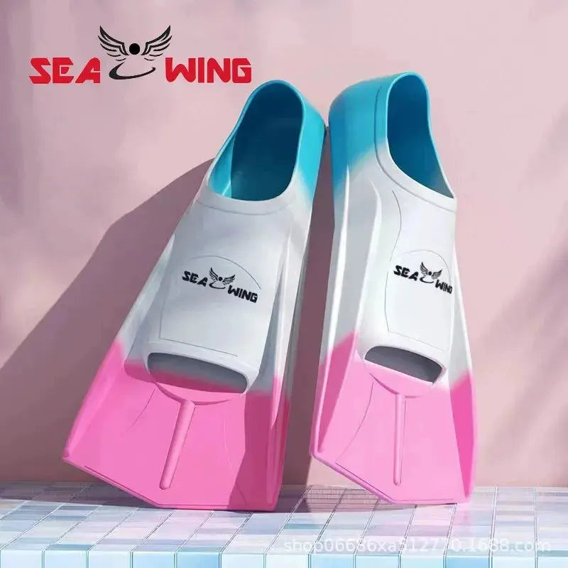 Swimming training with fins wrapped around the feet design, anti slip summer tourism diving frog shoes Seawing Outdoor Sport Store