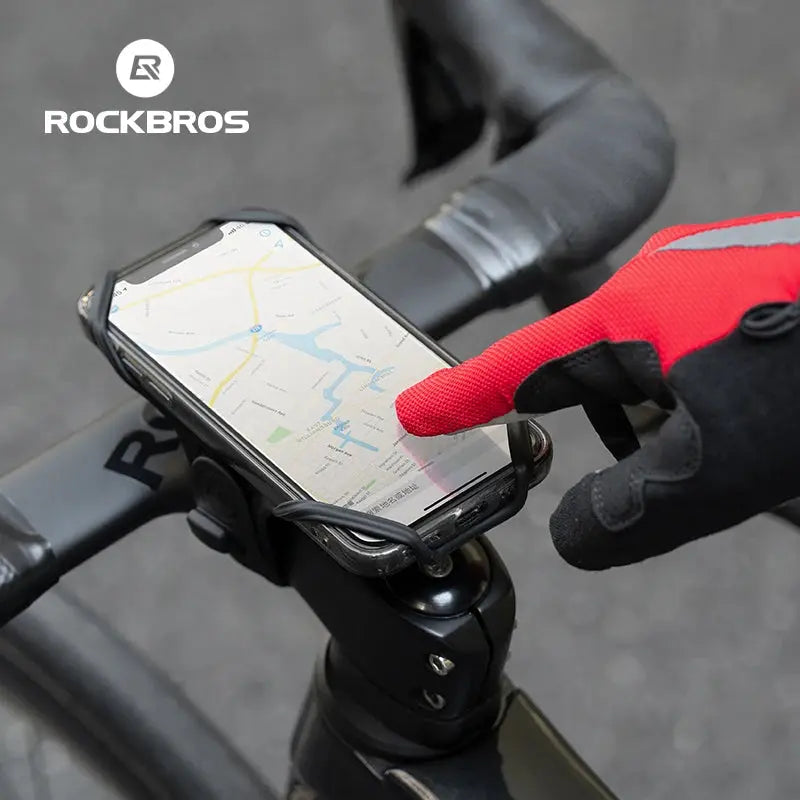 ROCKBROS Bike Glasses Full Finger MTB Road Bicycle Gloves Screen Touching Men Women Spring Summer Breathable Cycling Gloves ROCKBROS Gobike Store