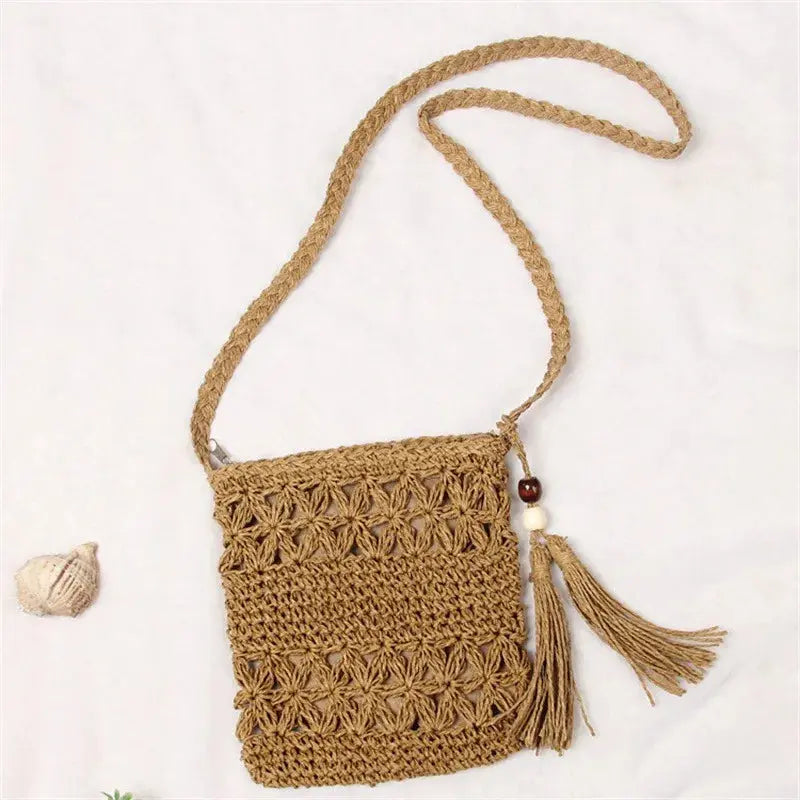 Simple All-Match Handbag Ladies 2024 New Handbags Women Round Bucket Straw Bag Korean Handmade Woven Basket Rattan Handbag Shop5836257 Store