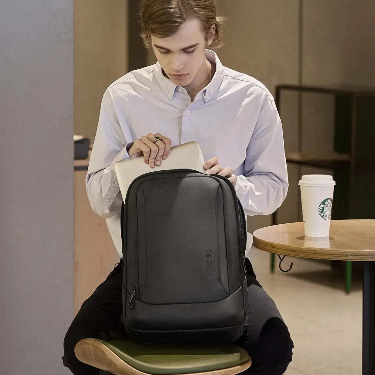 Heroic Knight Multifunctional Men's Backpack 15.6" Laptop Backpack Waterproof Large Capacity Work Travel Backpack with USB Port Heroic knight Official Store