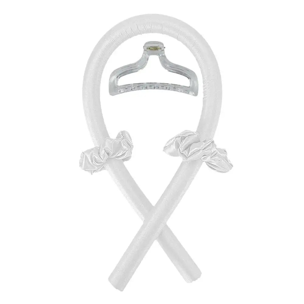 Heatless Curling Rod Headband No Heat Silk Curls Ribbon Hair Rollers Sleeping Soft Headband Lazy Hair Curlers Hair Styling Tools Healthy feet Tools Store