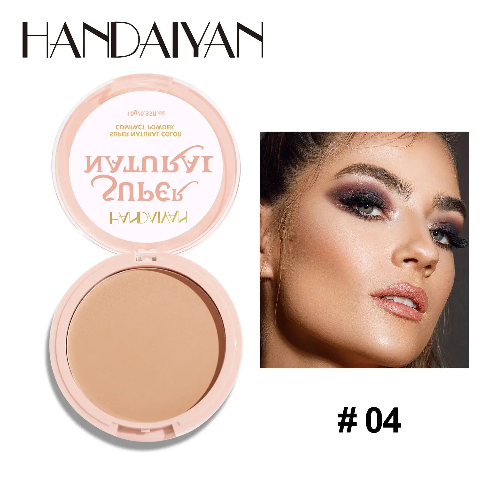 8 Color Matte Face Pressed Powder 24 Hours Oil Control Natural Setting Powder Foundation Full Coverage Waterproof Lasting Makeup KEMZLA Store